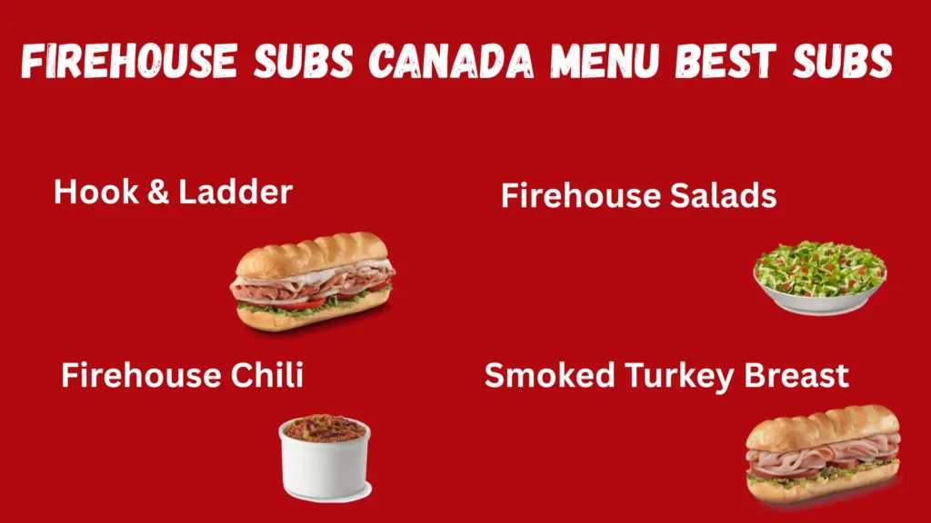 Firehouse Subs Canada Menu Best Subs