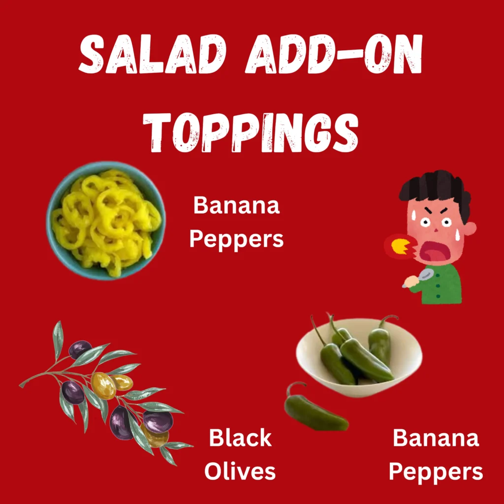 Salad Add-on Toppings