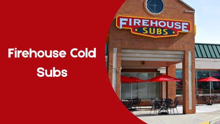 Firehouse Cold Subs