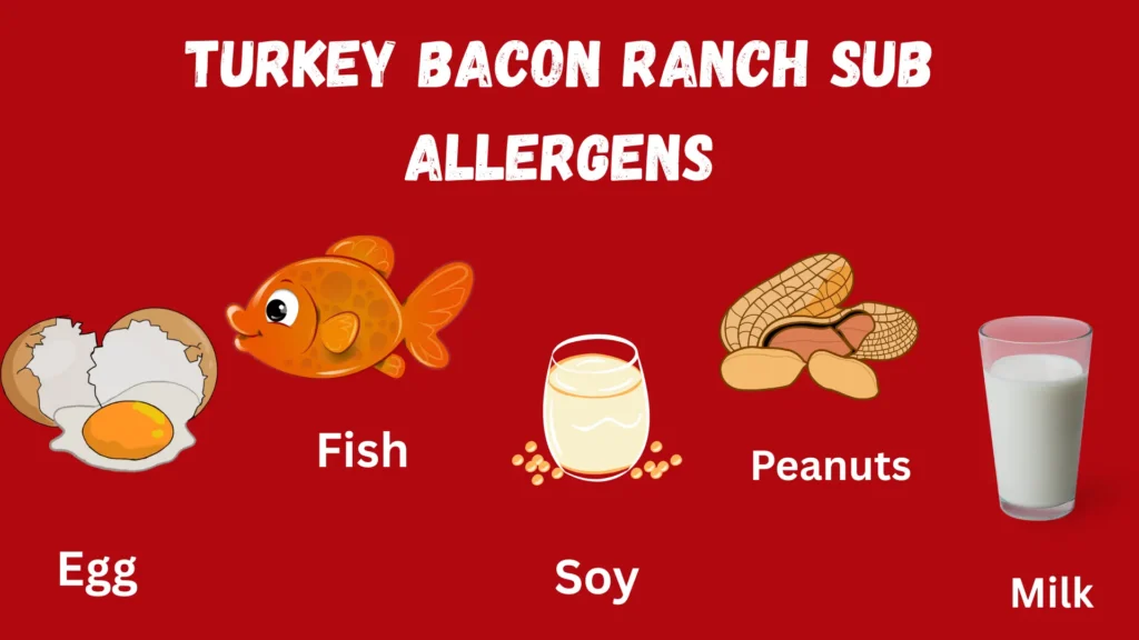 Firehouse Subs Turkey Bacon Ranch 2 Turkey Bacon Ranch Sub Allergens