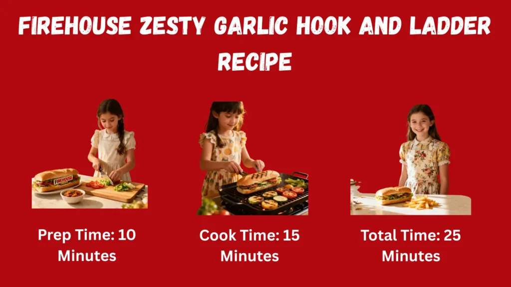 Firehouse Zesty Garlic Hook and Ladder Recipe