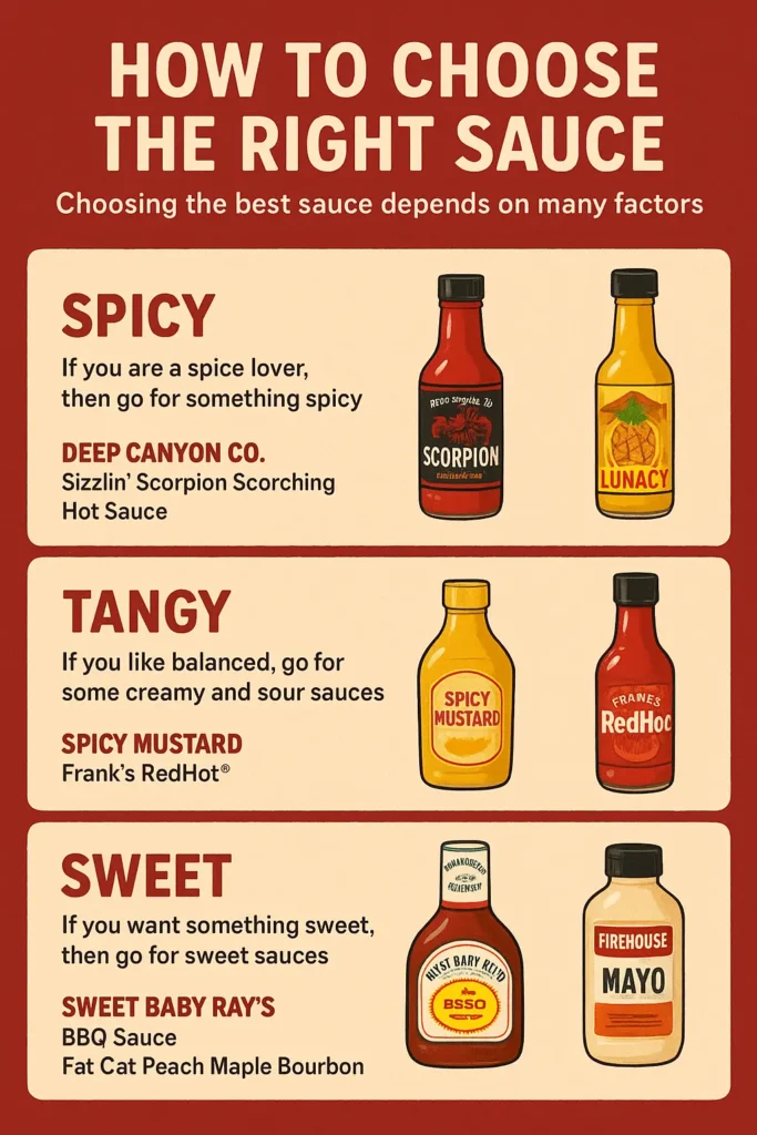 How To Choose The Right Sauce
