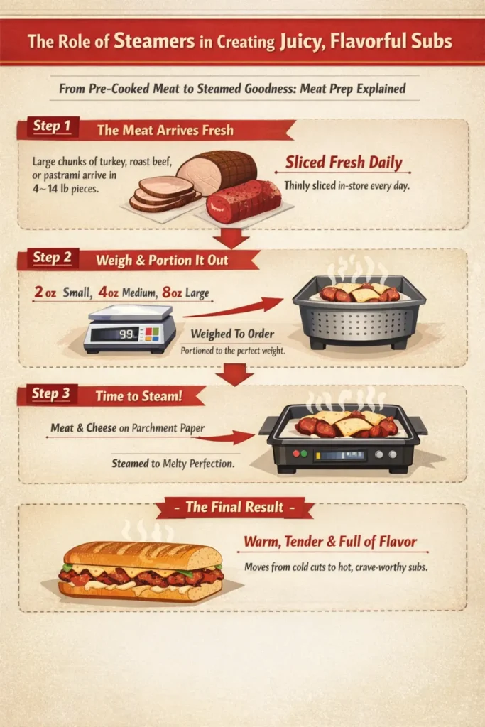 The Role of Steamers in Creating Juicy, Flavorful Subs 